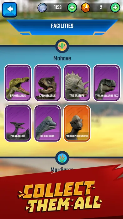 Captures d'écran de Jurassic Warfare: Dino Battle