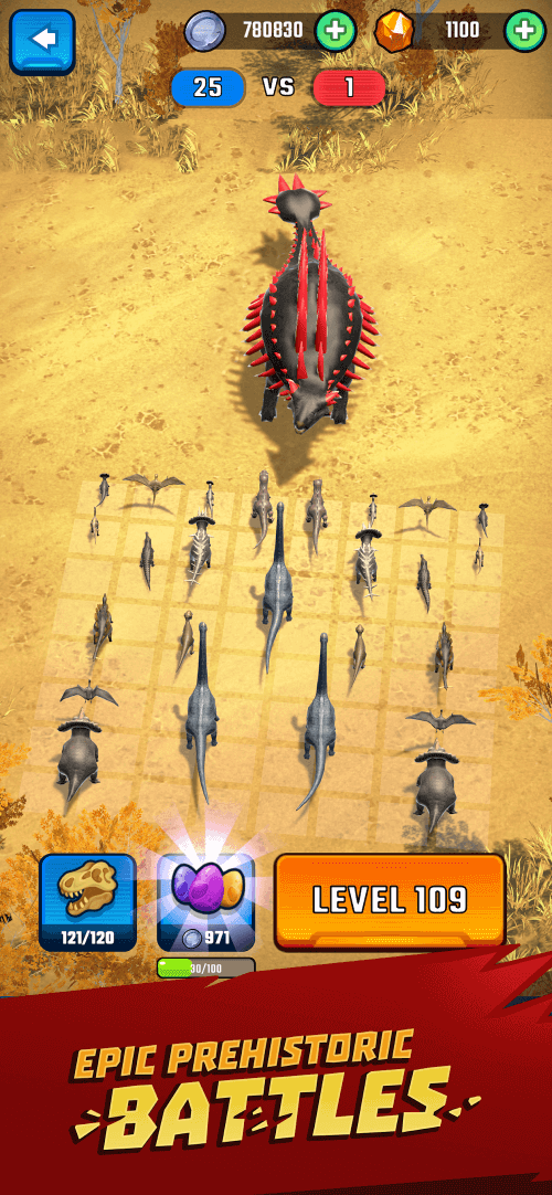 Jurassic Warfare: Dino Battle-screenshot-5