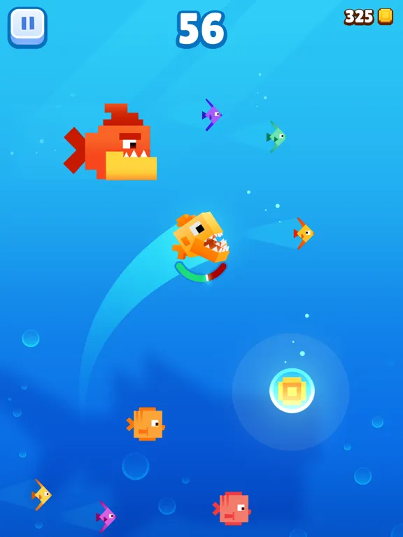 Fishy Bits 2 : Fish Survival iPad  Screenshots