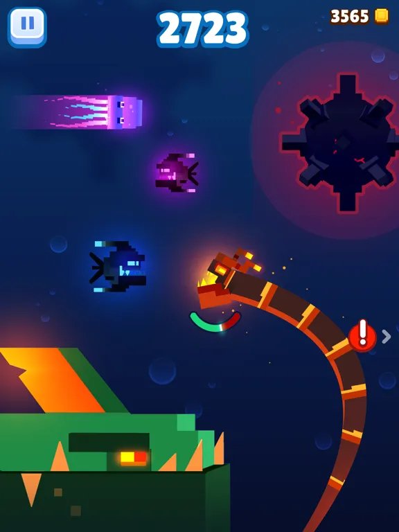 Fishy Bits 2 : Fish Survival iPad  Screenshots