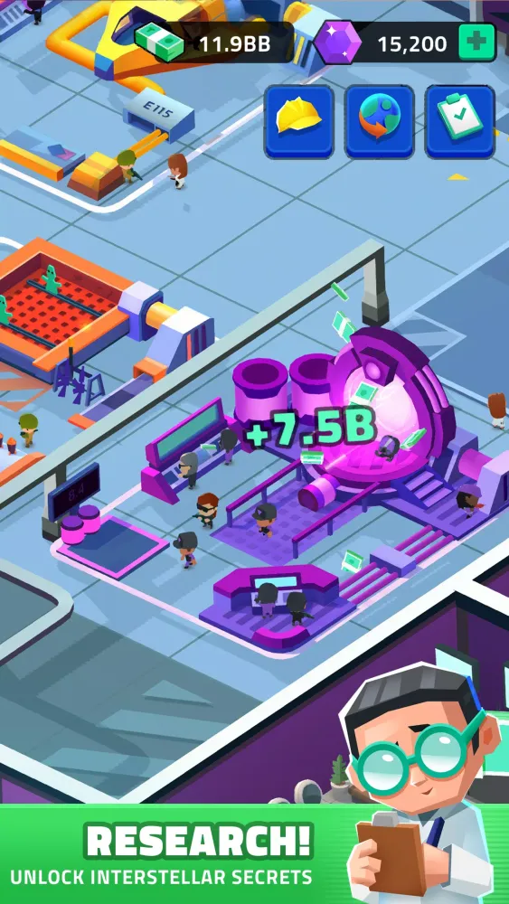 Скриншоты Idle Area 51
