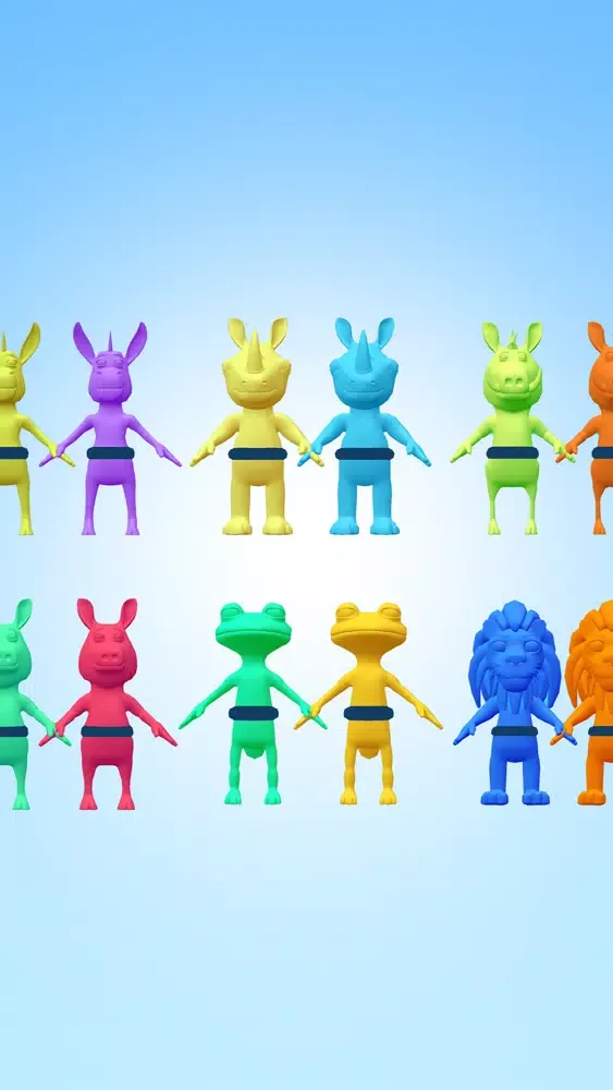 Capturas de tela do Rope Jump 3D!