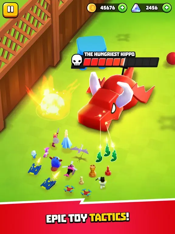 Ảnh chụp màn hình của Toy Warfare iPad 
