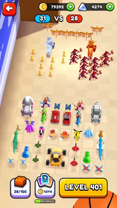 Ảnh chụp màn hình của Toy Warfare