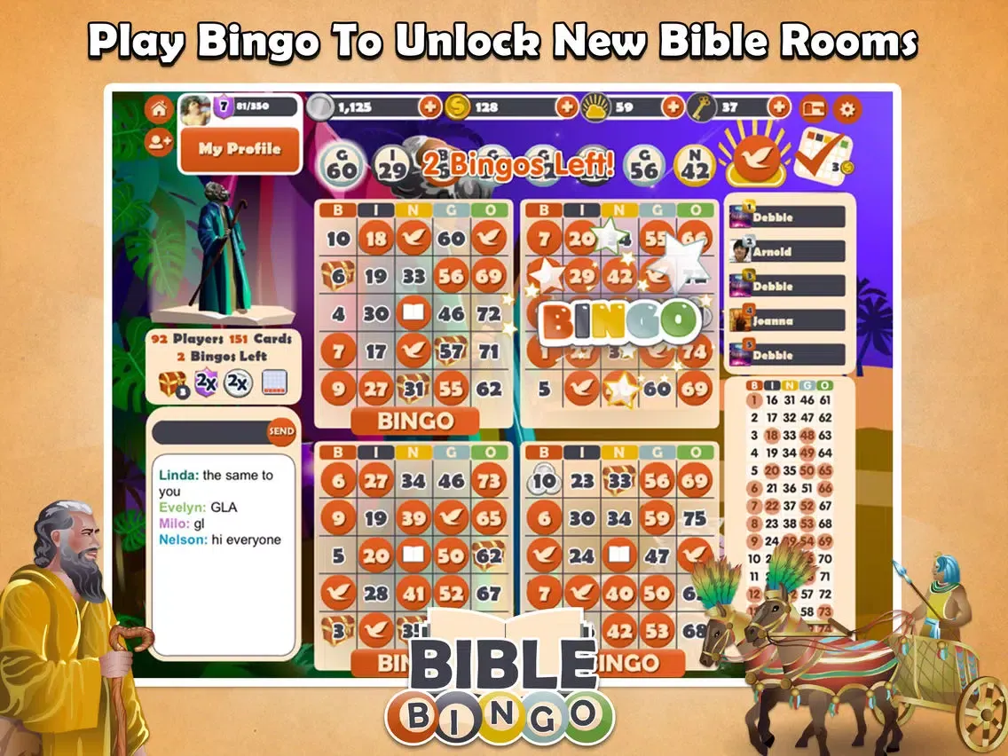 Capturas de tela do Bible Bingo - FREE Bingo Game iPad 