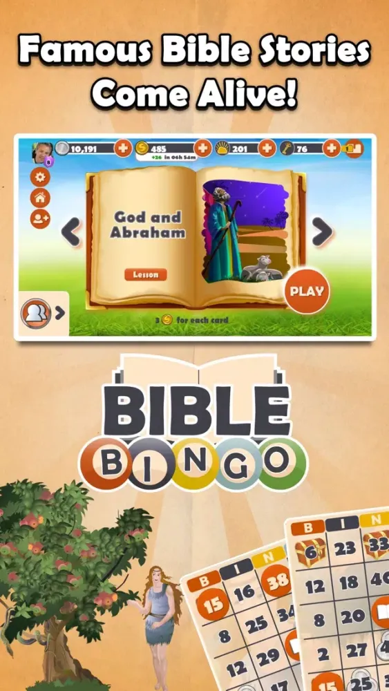 Capturas de tela do Bible Bingo - FREE Bingo Game