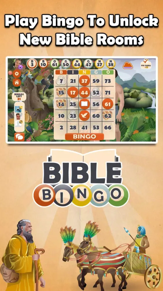 Capturas de tela do Bible Bingo - FREE Bingo Game