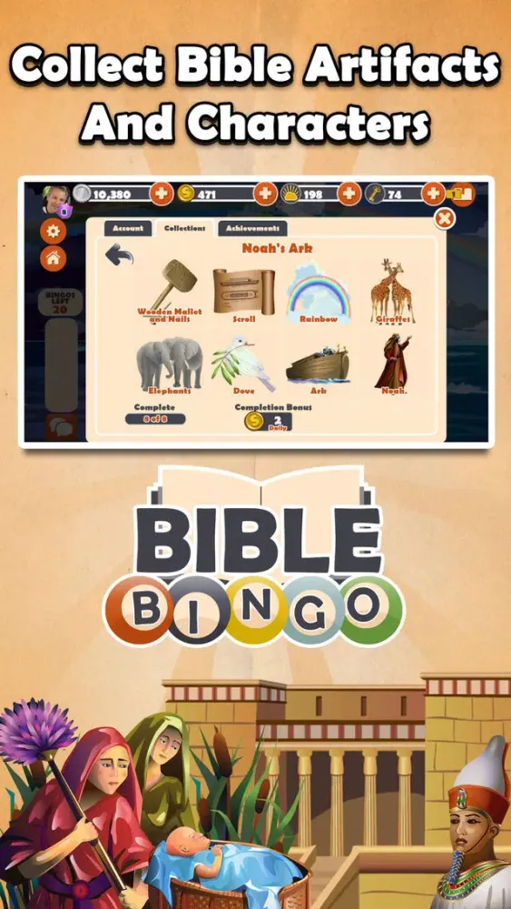 Capturas de tela do Bible Bingo - FREE Bingo Game