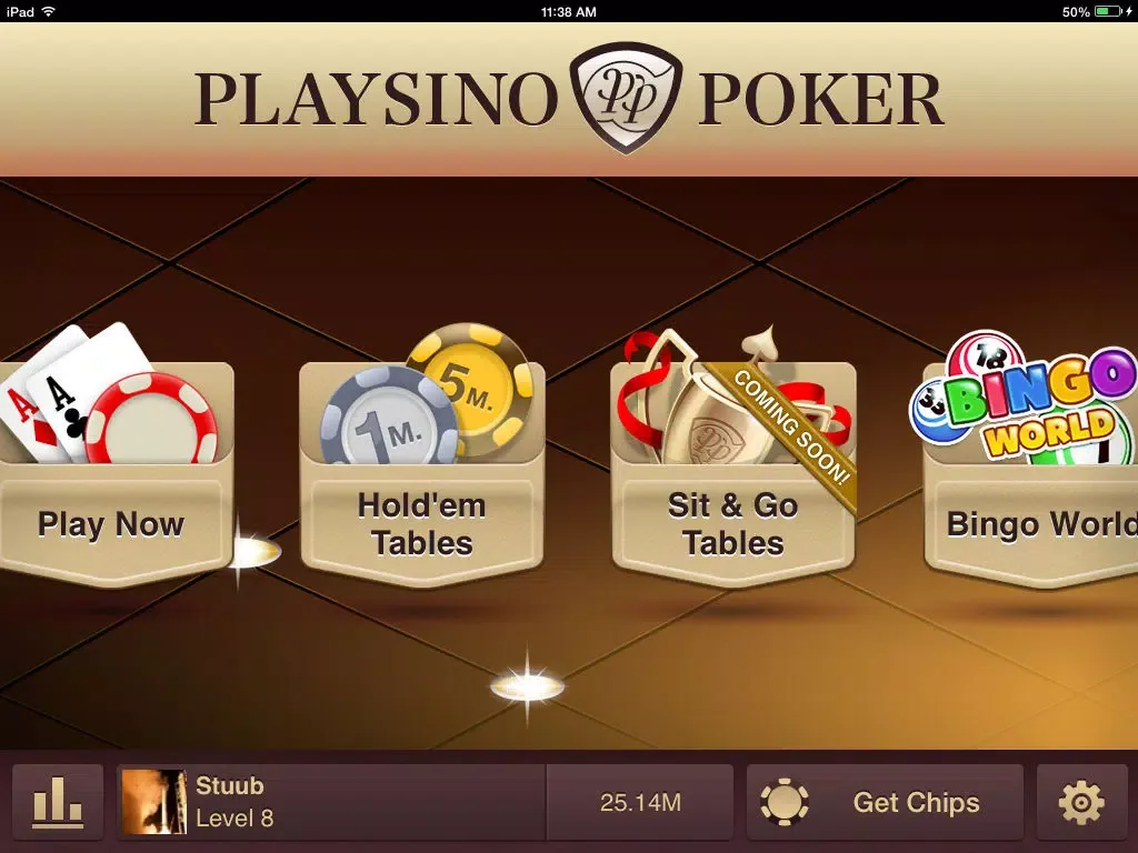 Playsino Poker iPad 應用截圖