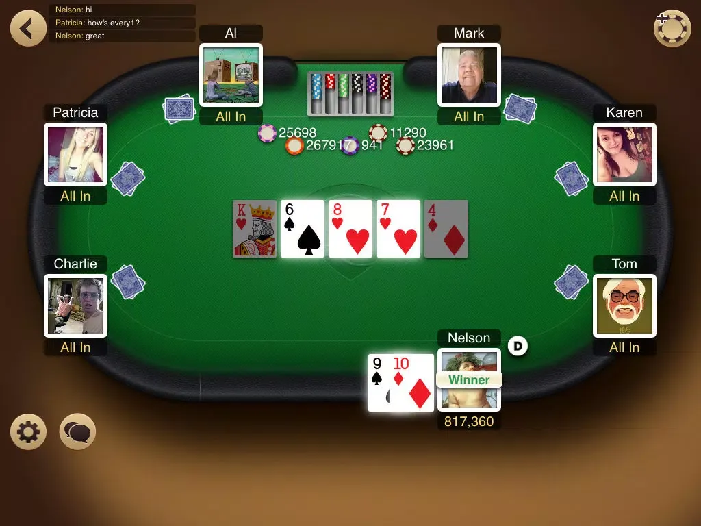 Playsino Poker iPad 應用截圖