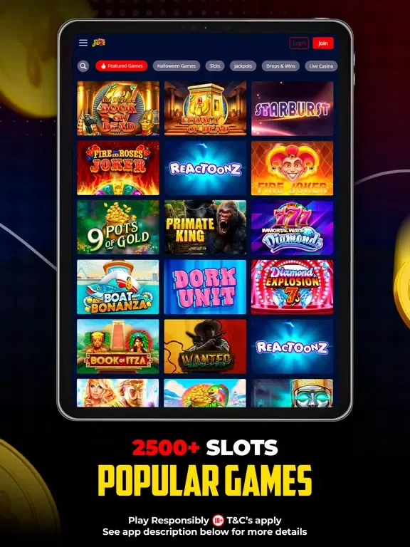 Capturas de pantalla de Slo7s: Spiele Echtgeld Slots! iPad 