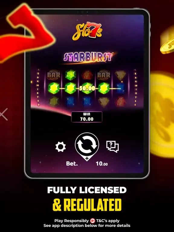 Capturas de pantalla de Slo7s: Spiele Echtgeld Slots! iPad 