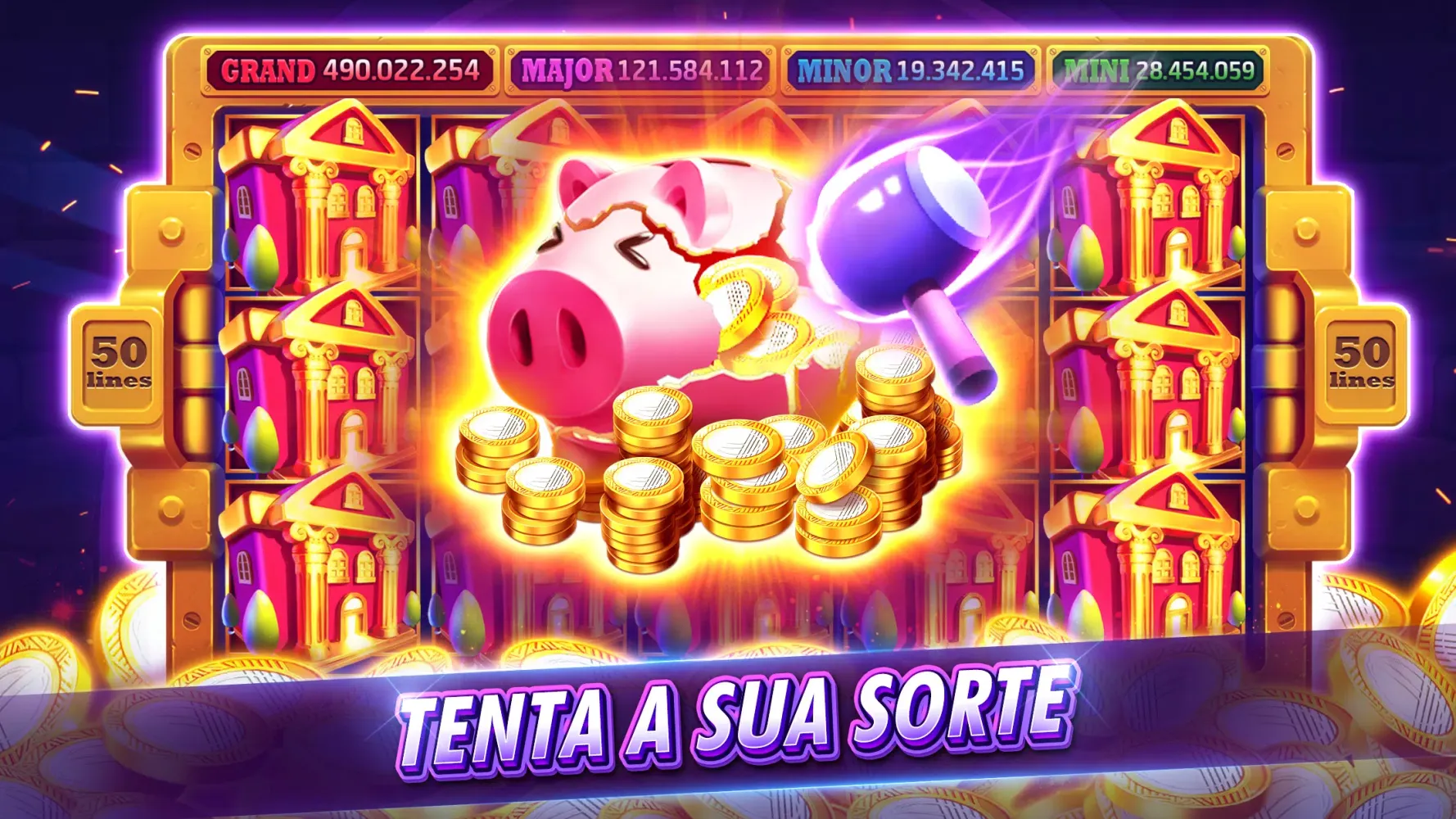 Tangkapan layar Slots Mania：Caça-níqueis