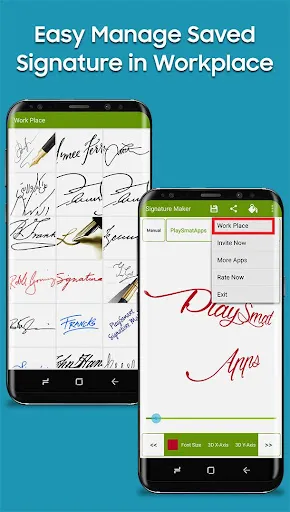 Fancy Signature Maker Screenshots