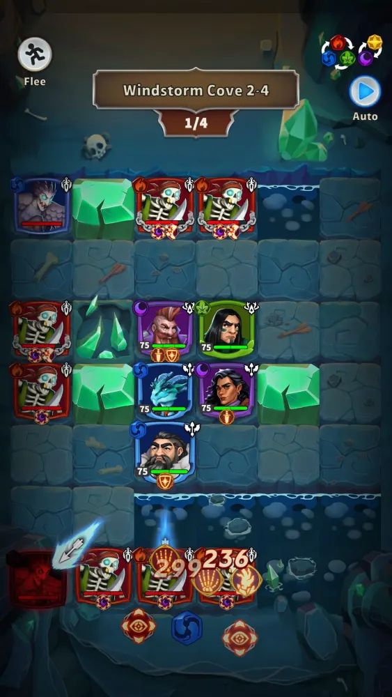 Friends & Dragons - Puzzle RPG স্ক্রিনশট