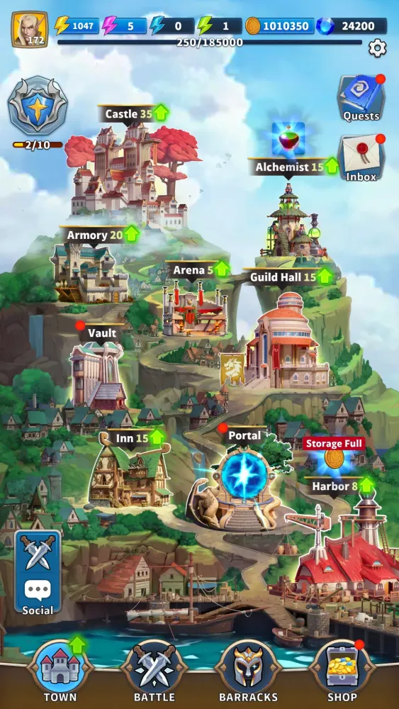 Friends & Dragons - Puzzle RPG স্ক্রিনশট