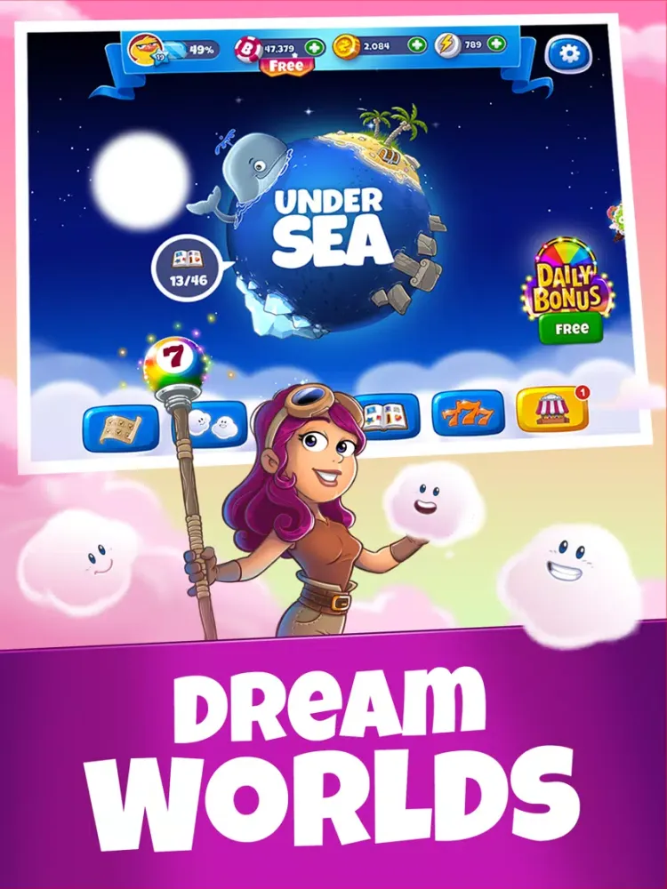 Zrzuty ekranu Bingo DreamZ - Real Bingo Game iPad 