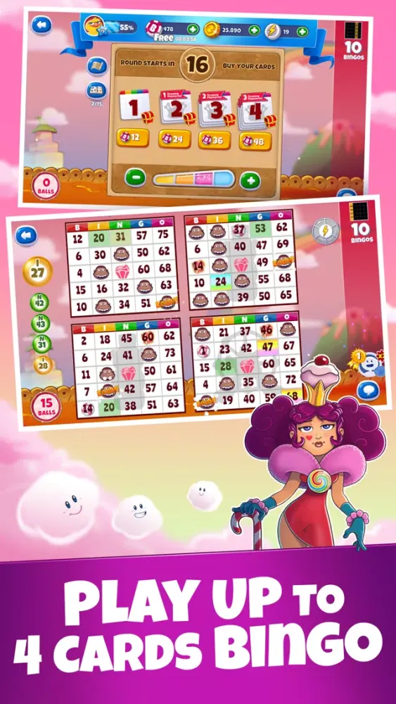 Zrzuty ekranu Bingo DreamZ - Real Bingo Game