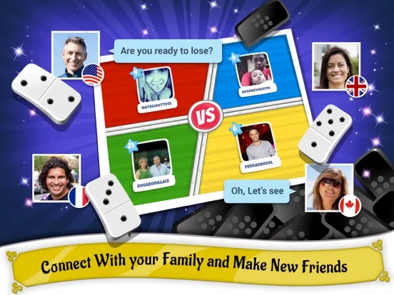 Dominoes Online Board Game iPad  Screenshots