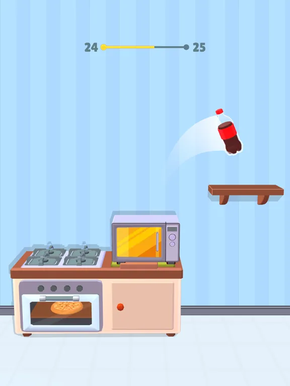 Flip the Bottle: Jump Bottle iPad  Screenshots