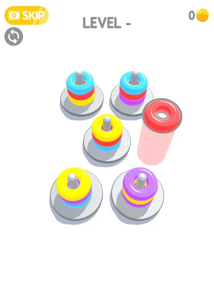 Скриншоты Color Sort 3D iPad 
