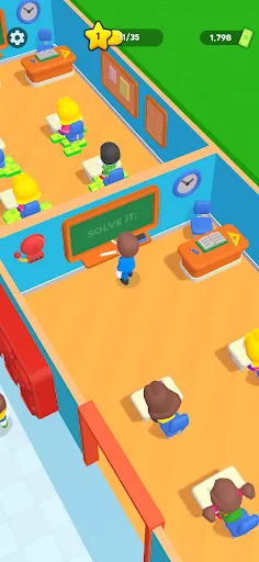 ภาพหน้าจอของ My Dream School Tycoon Games