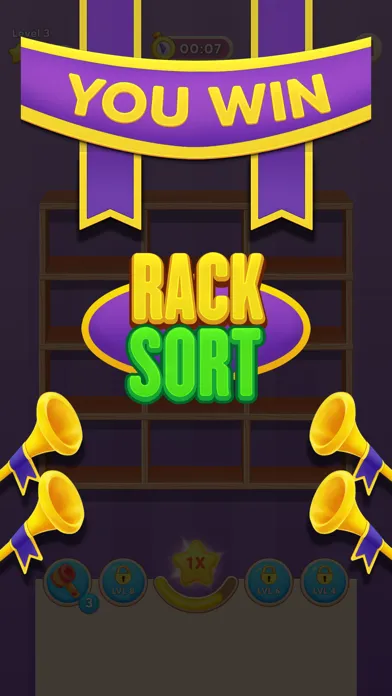 Rack Sort: Sorting Games 3D স্ক্রিনশট