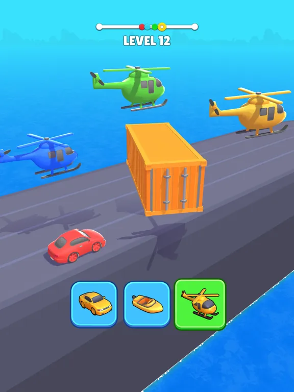 Shape Transform 3D Race iPad  스크린샷