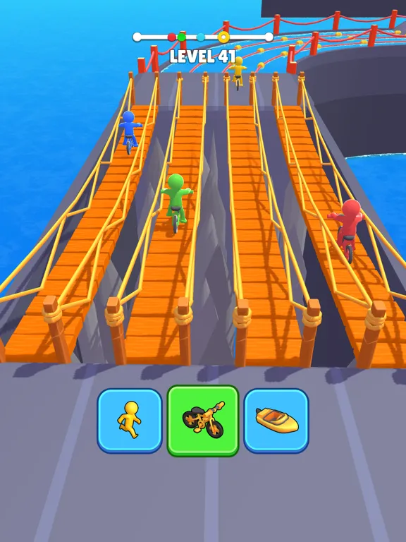 Shape Transform 3D Race iPad  스크린샷