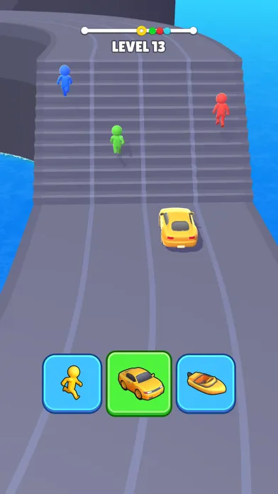 Shape Transform 3D Race 스크린샷