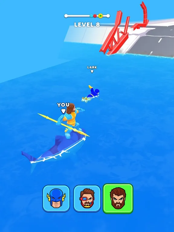 Zrzuty ekranu Hero Transform: Superhero Game iPad 