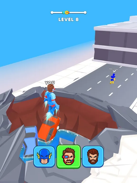 Zrzuty ekranu Hero Transform: Superhero Game iPad 
