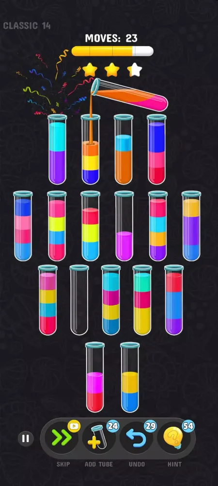 Color Water Sort Puzzle Games应用截图