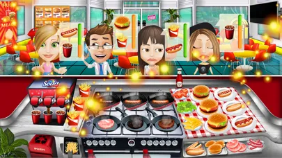 World Kitchen Fever Cooking Ekran Görüntüleri