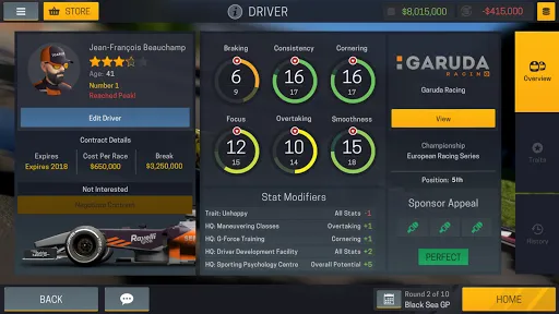 Motorsport Manager Mobile 2 Ekran Görüntüleri