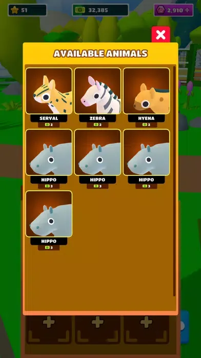 Zrzuty ekranu Idle Safari!