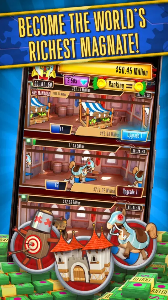 Captures d'écran de Magnate: Robot Idle Tycoon
