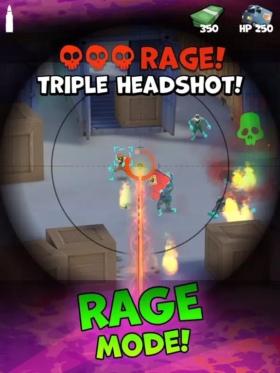 Capturas de pantalla de Snipers Vs Thieves: Zombies! iPad 