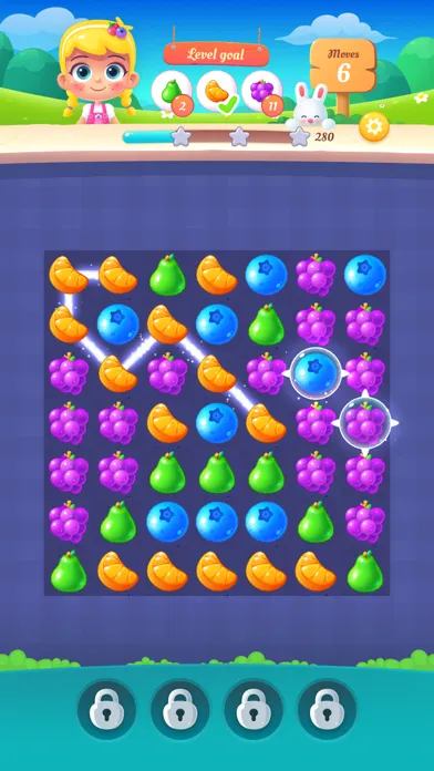 Zrzuty ekranu Fruit Swipe