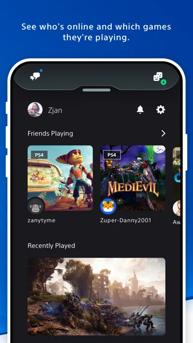 PlayStation App Screenshots