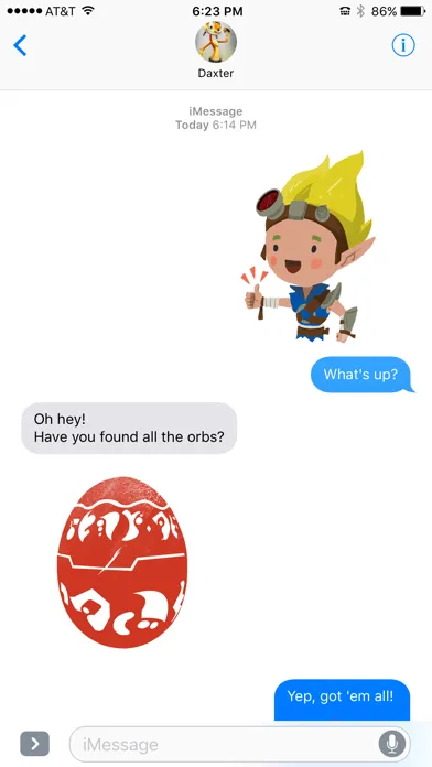 Jak and Daxter Stickers Ekran Görüntüleri