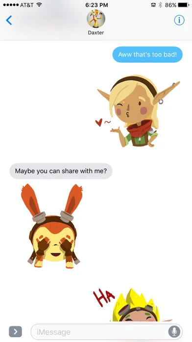 Jak and Daxter Stickers Ekran Görüntüleri