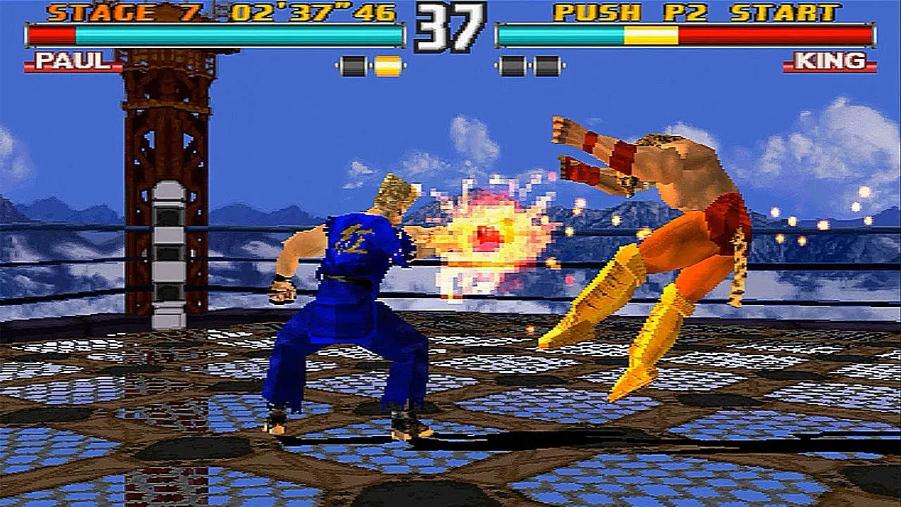 ภาพหน้าจอของ TEKKEN 3