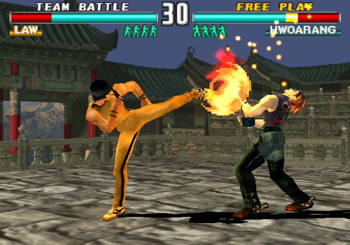 ภาพหน้าจอของ TEKKEN 3