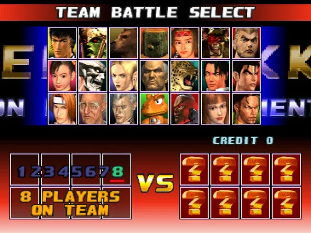 ภาพหน้าจอของ TEKKEN 3