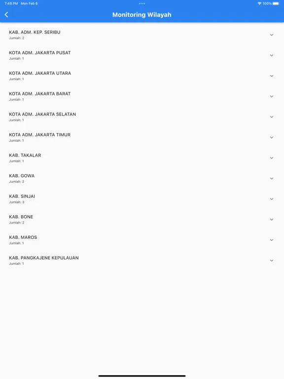 Simcaleg-Aplikasi pemilu 2024 iPad  스크린샷
