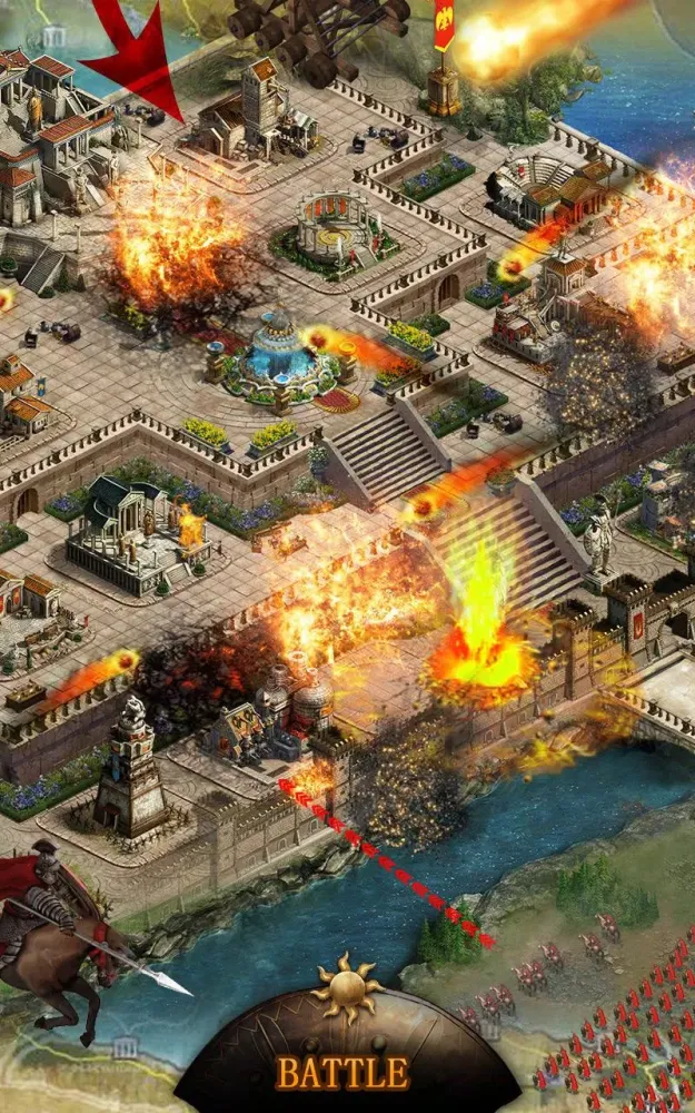 Tangkapan skrin Ace of Empires