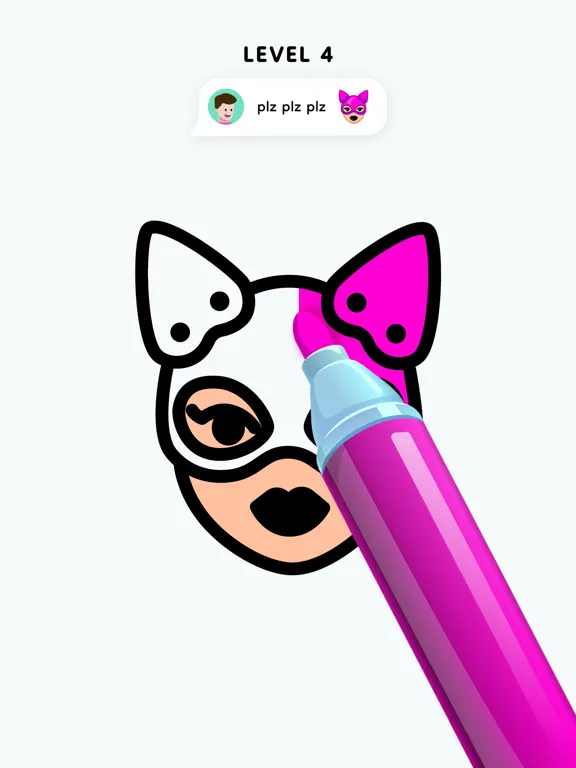 Tangkapan layar Color Page ASMR – Art Coloring iPad 