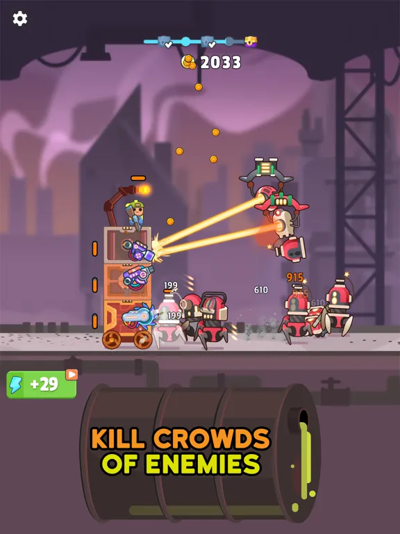 TDS - Tower Destiny Survive iPad  سکرین شاٹس