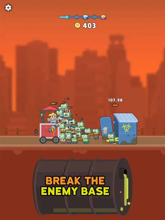 TDS - Tower Destiny Survive iPad  سکرین شاٹس
